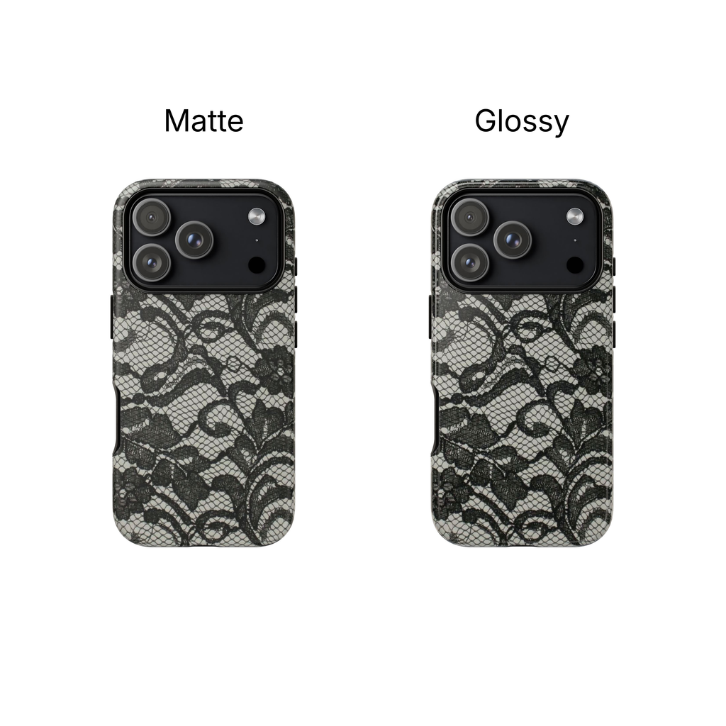 Black Lace Phone Case