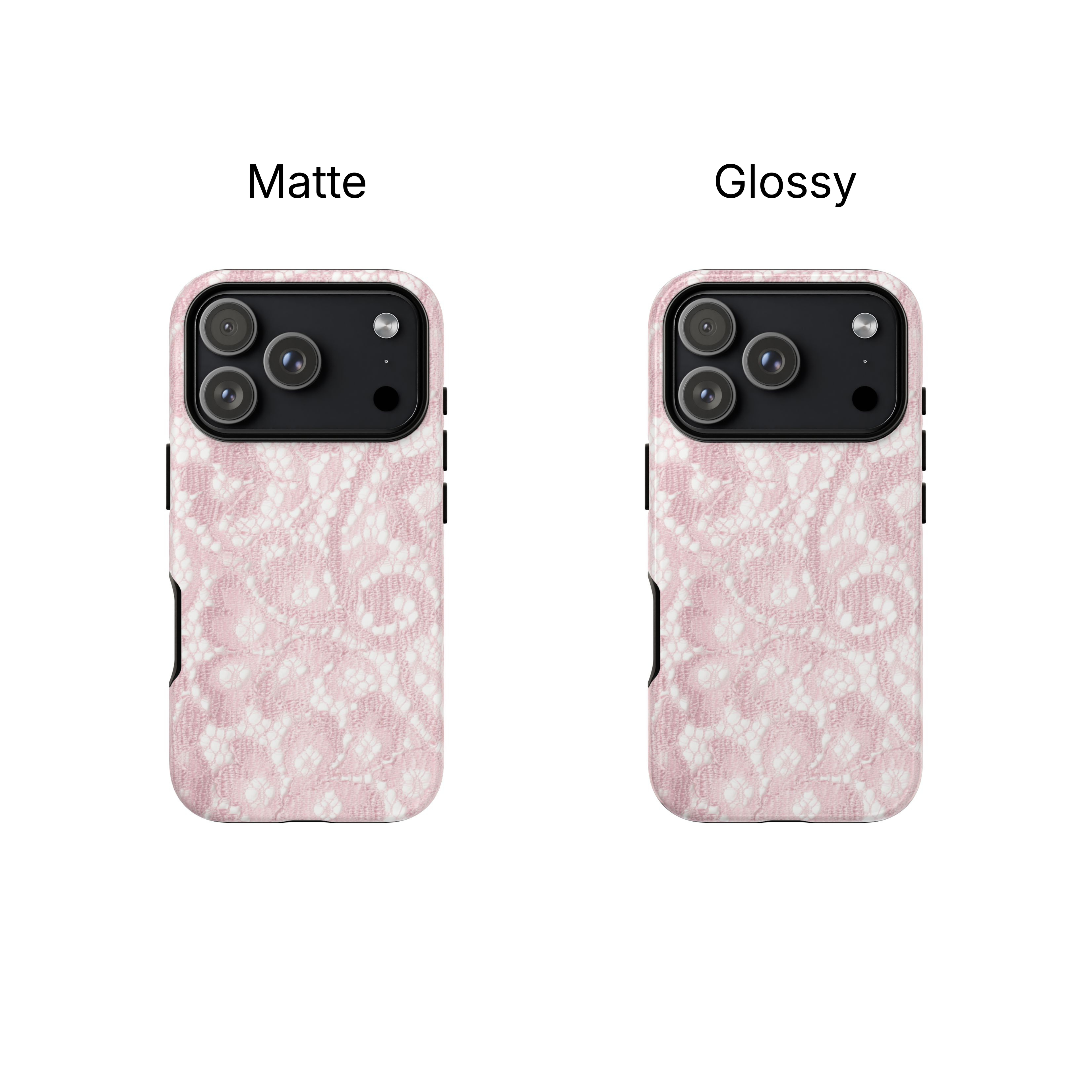 Pink Lace Phone Case