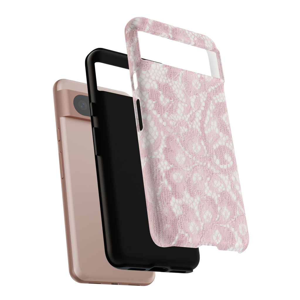 Pink Lace Phone Case