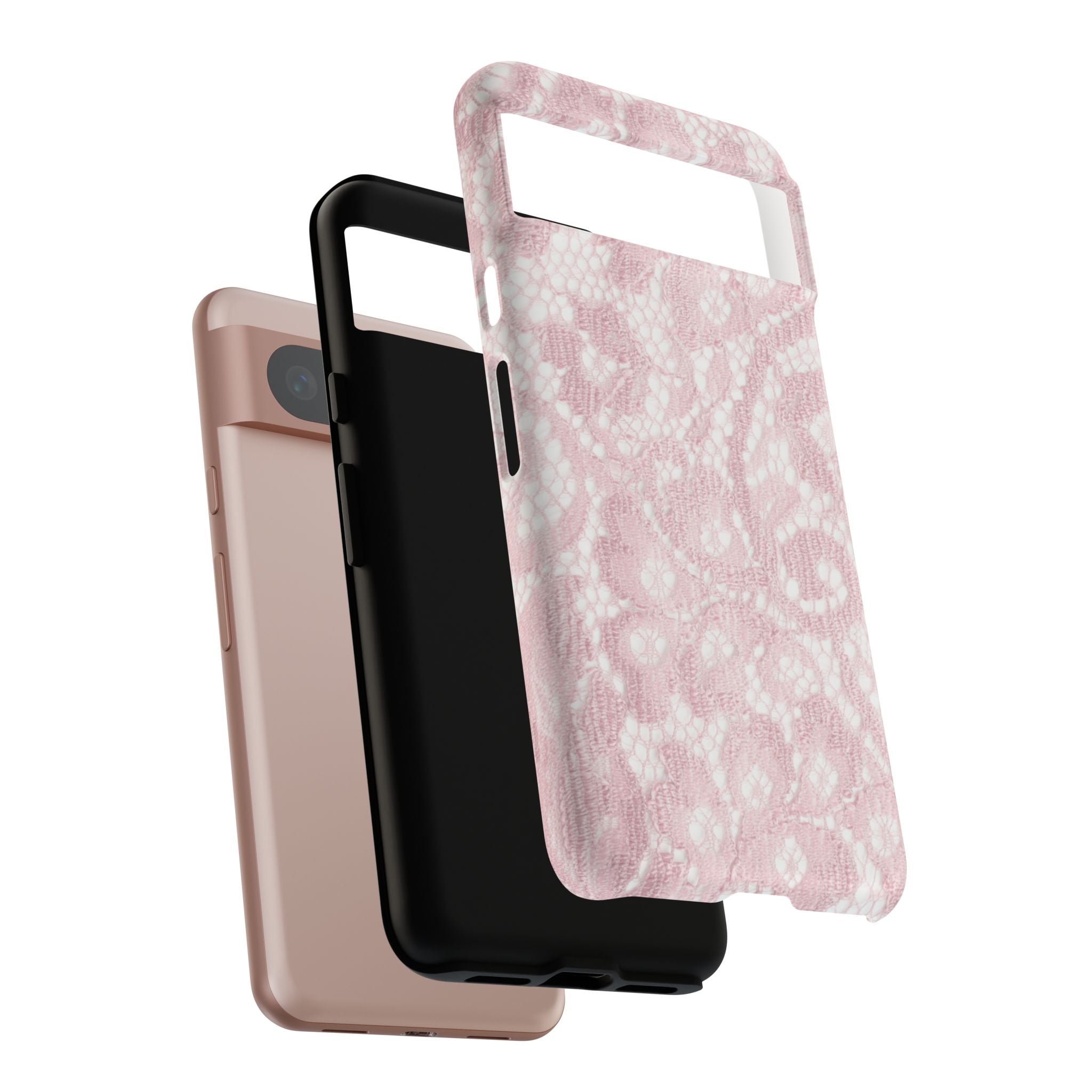 Pink Lace Phone Case