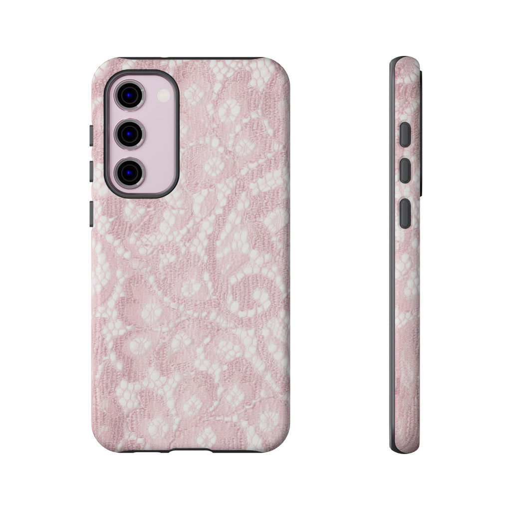 Pink Lace Phone Case
