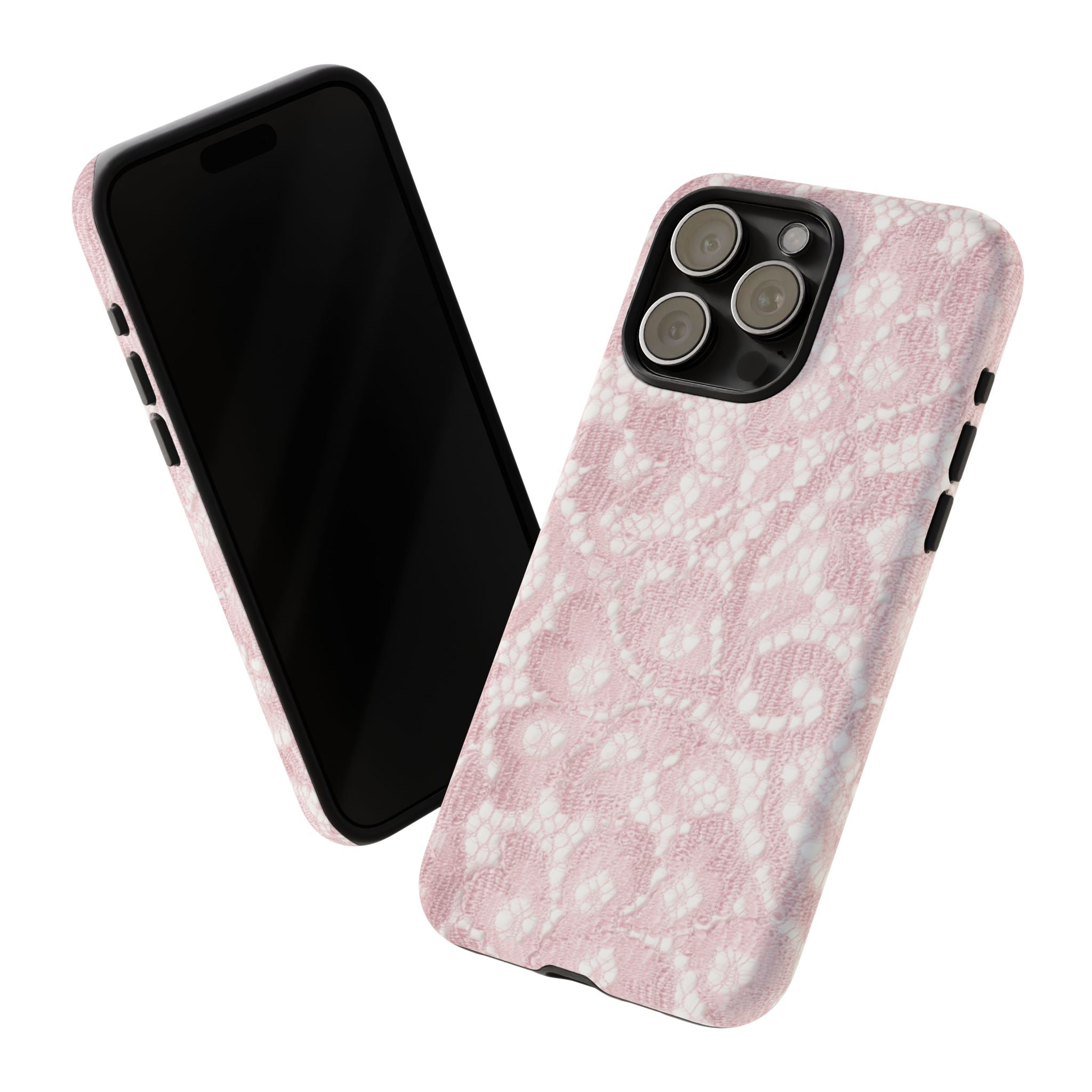 Pink Lace Phone Case