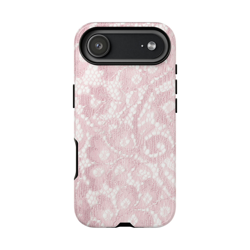 Pink Lace Phone Case