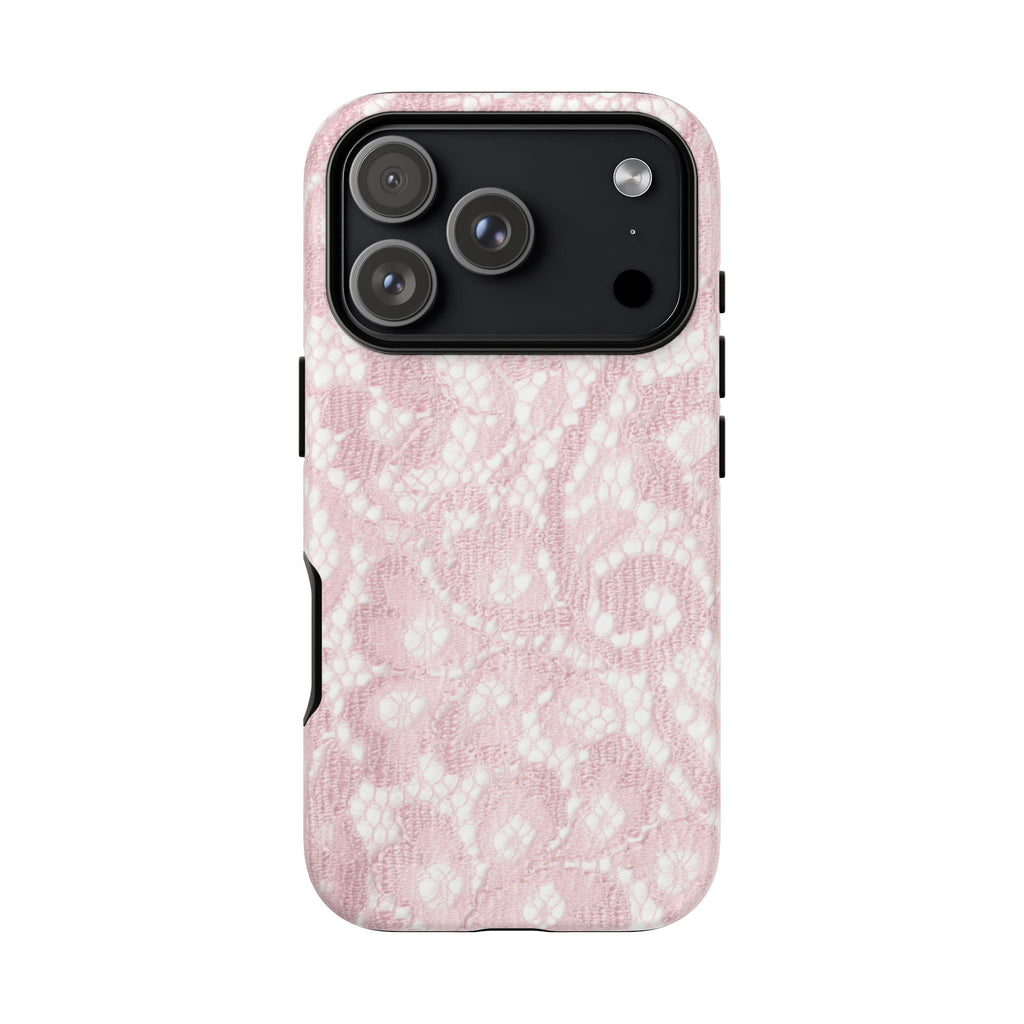 Pink Lace Phone Case