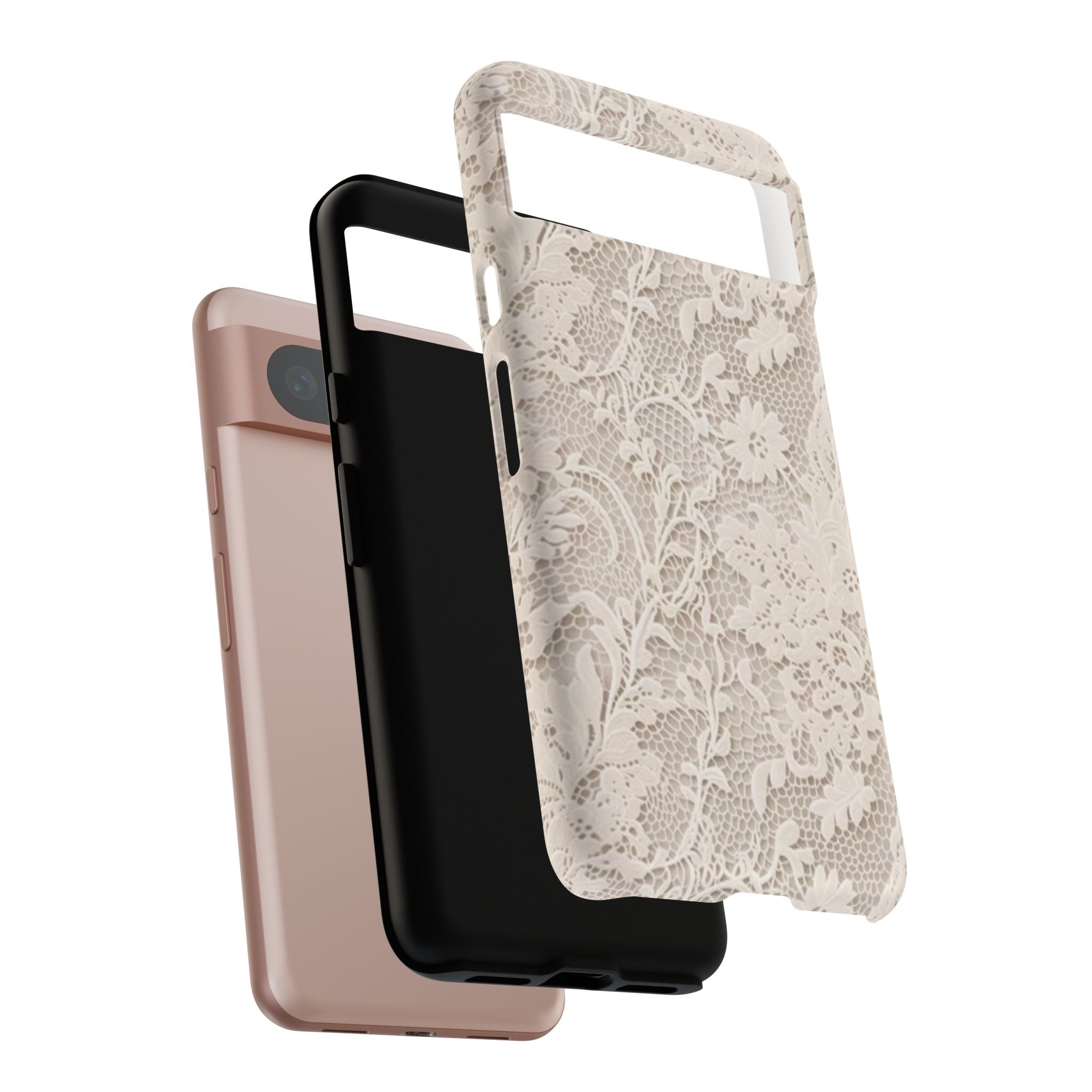 White Lace Phone Case