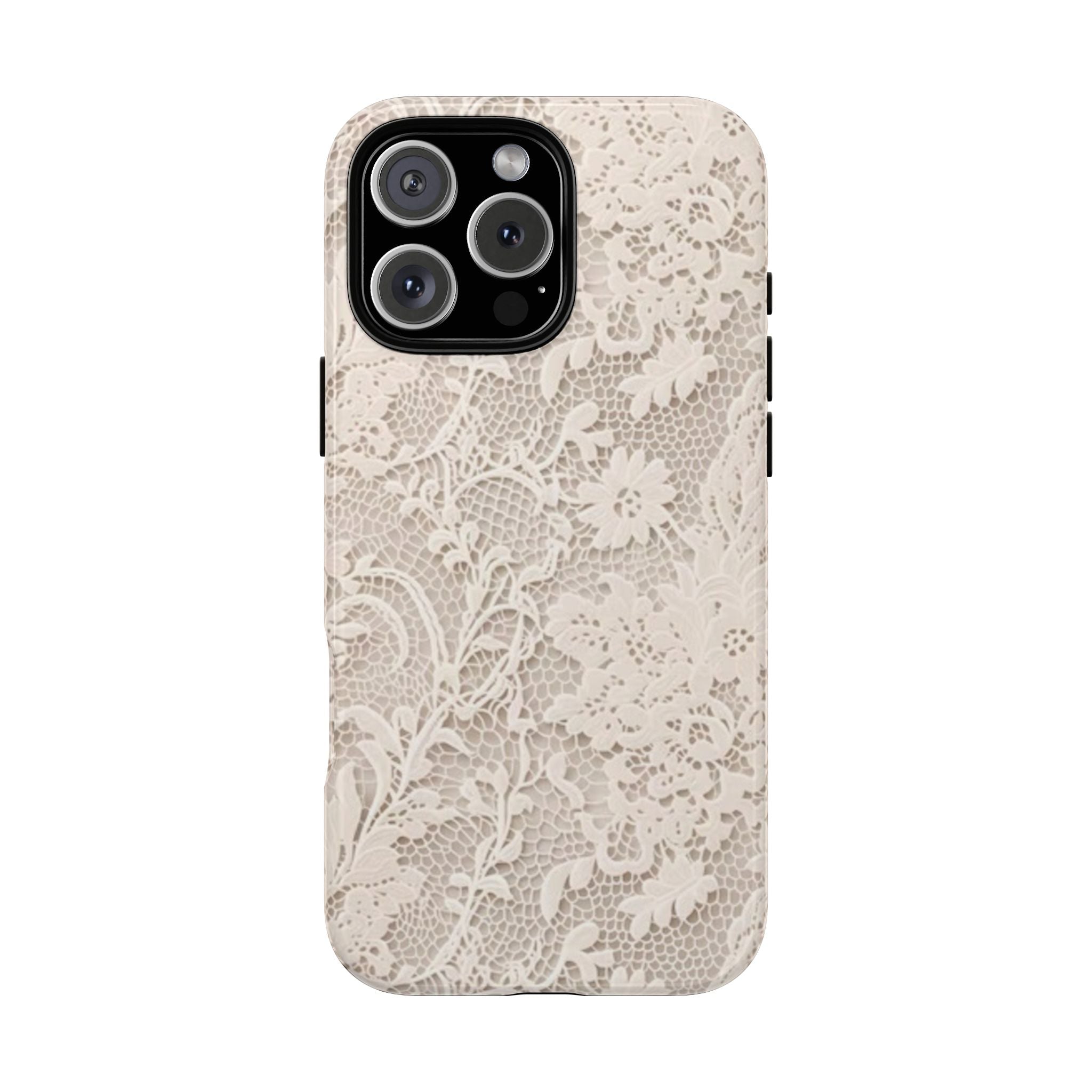 White Lace Phone Case