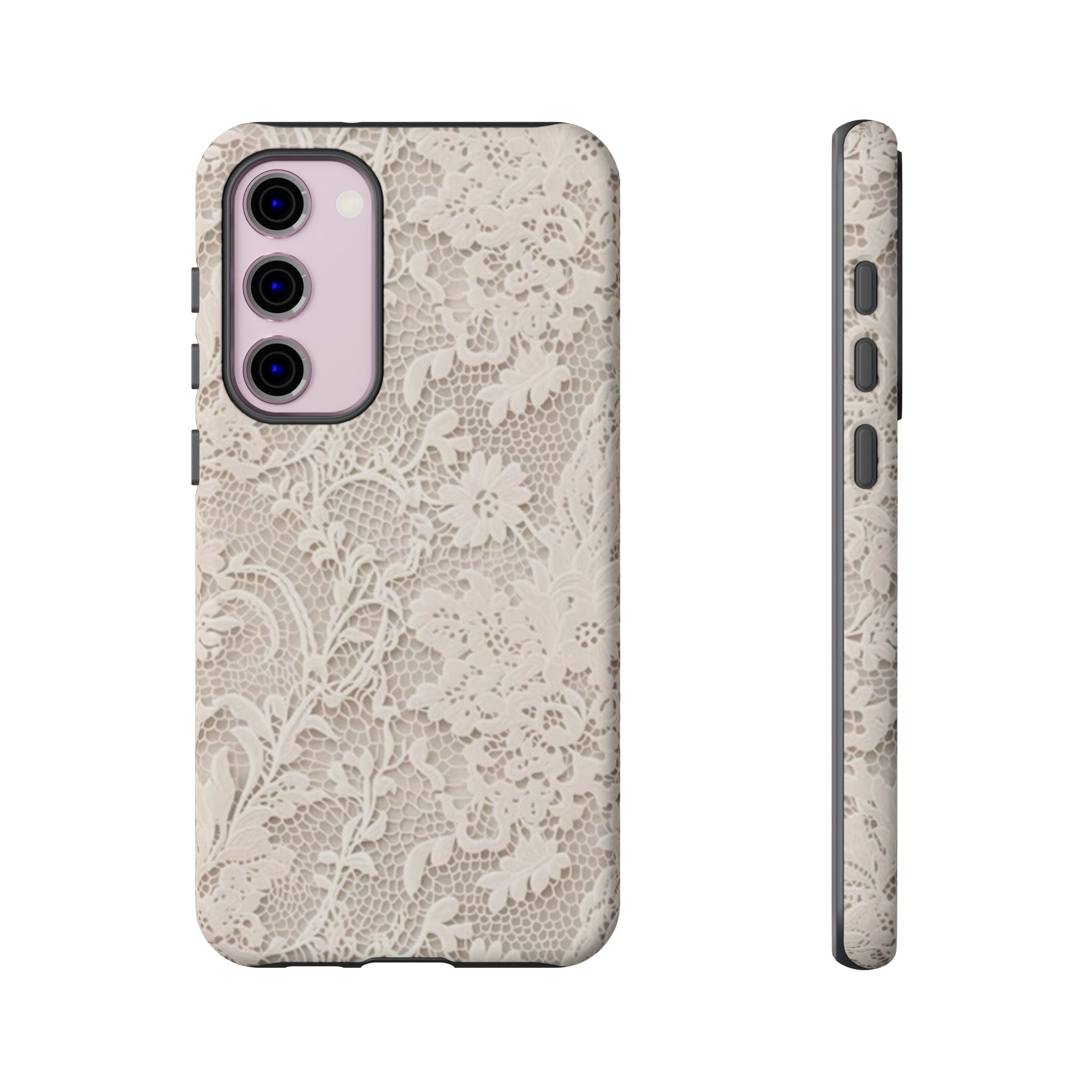 White Lace Phone Case