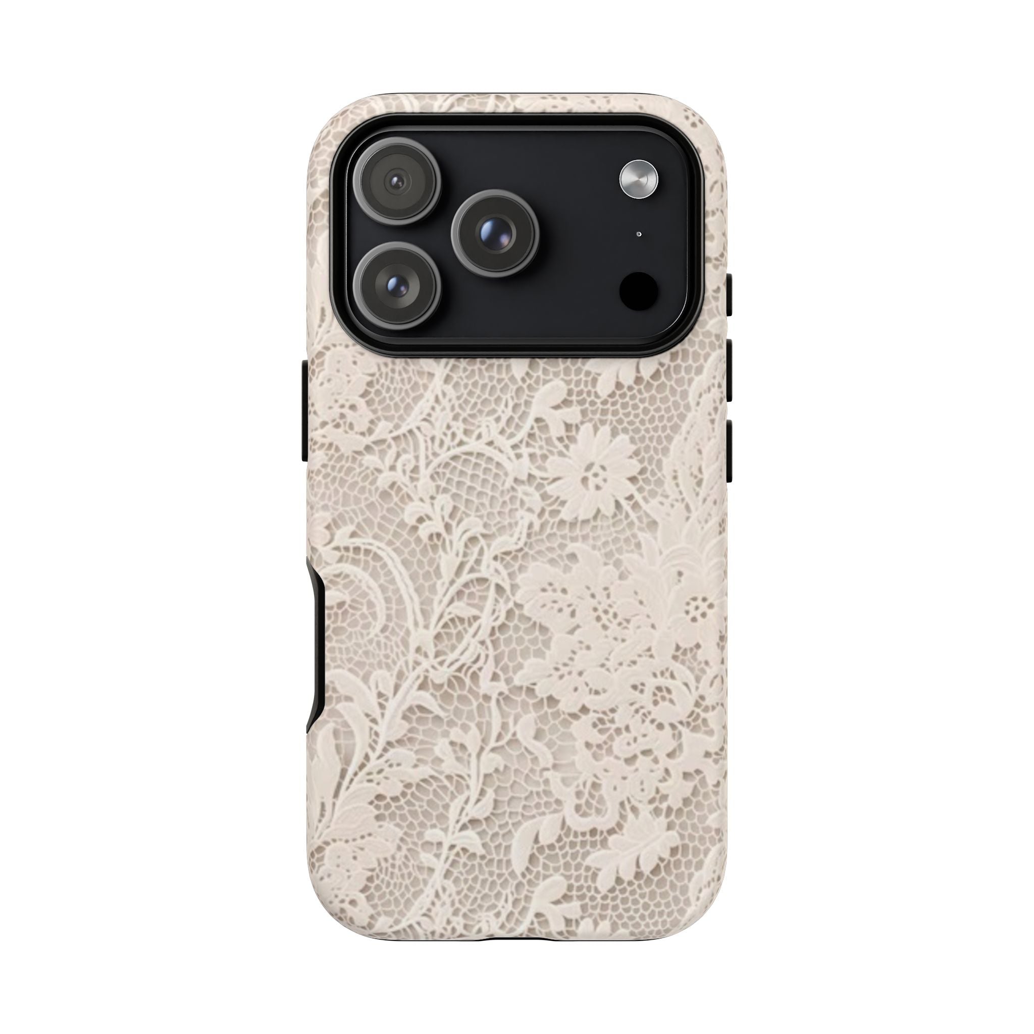 White Lace Phone Case