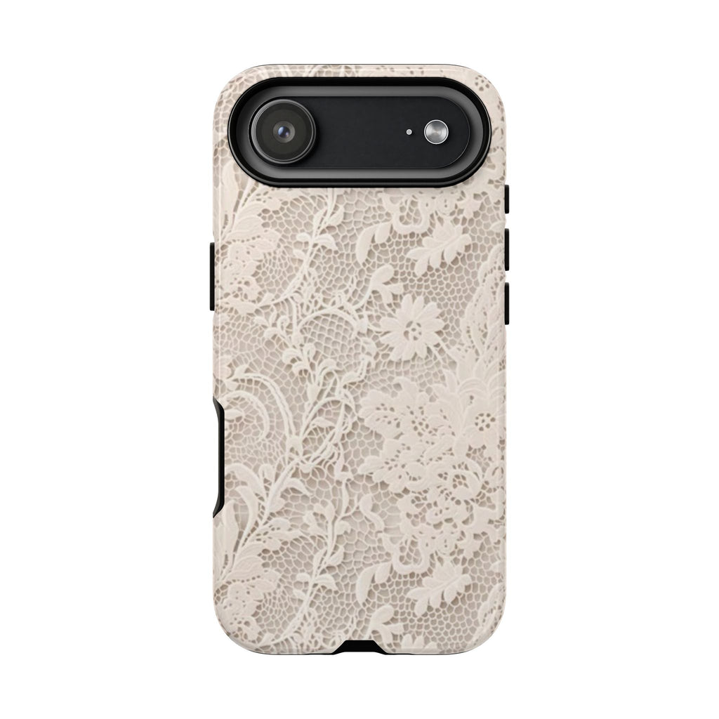 White Lace Phone Case