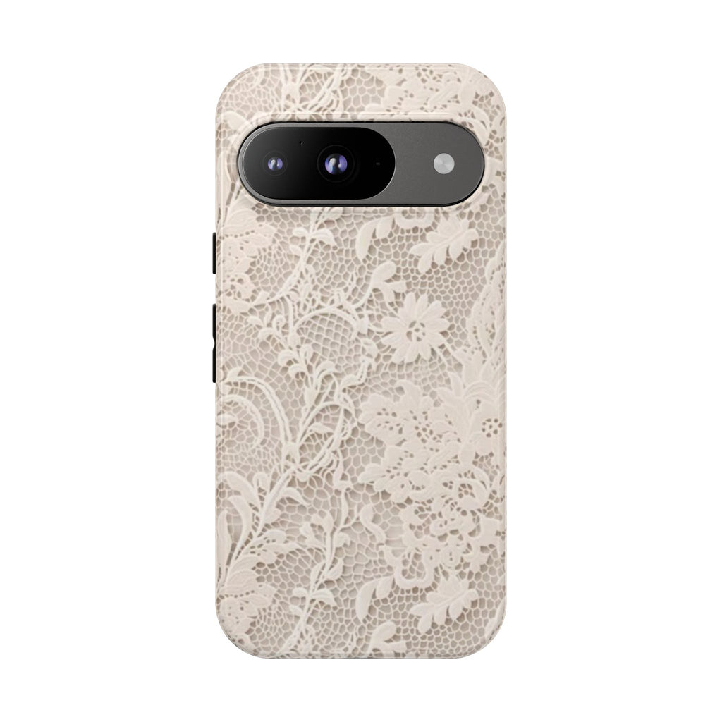 White Lace Phone Case