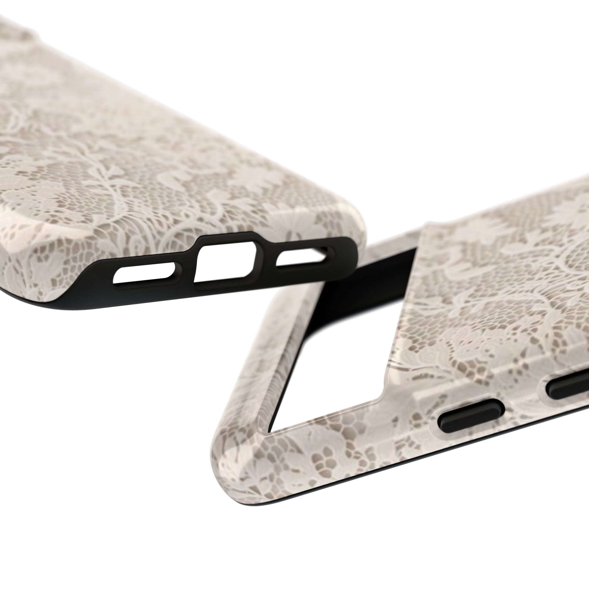 White Lace Phone Case