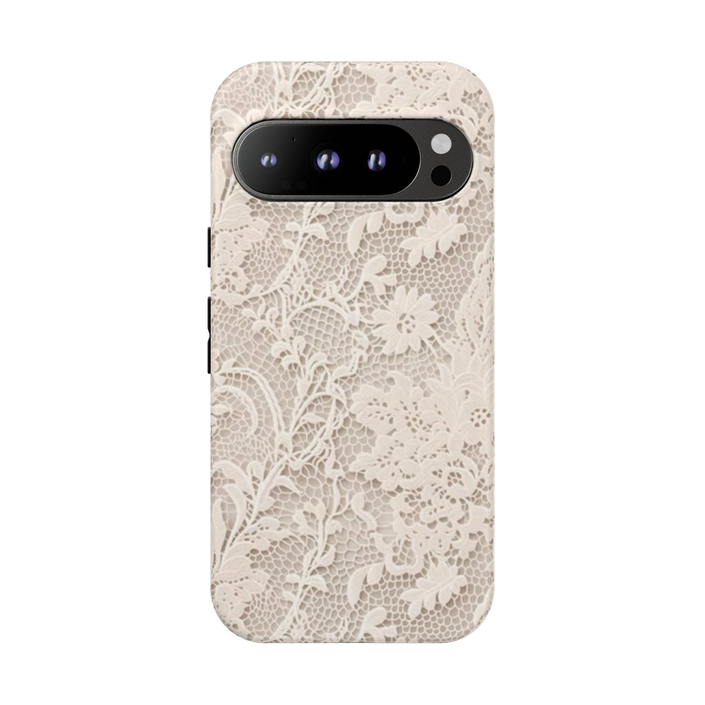 White Lace Phone Case