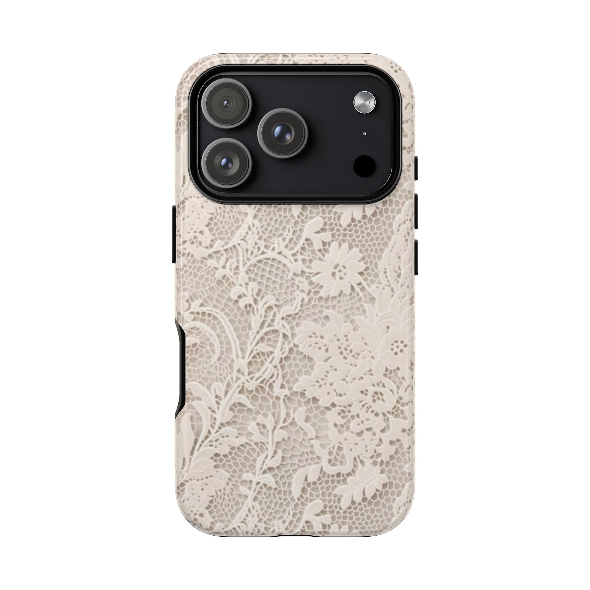 White Lace Phone Case