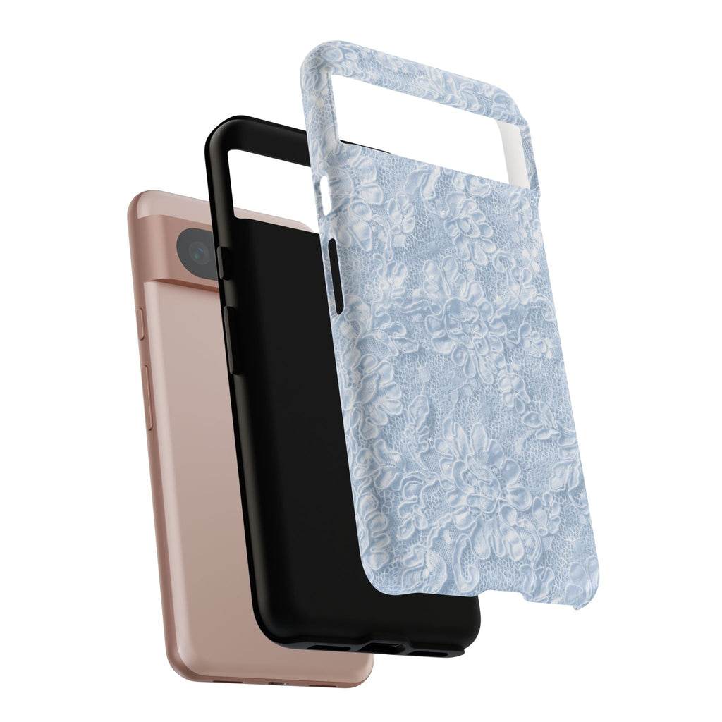 Blue Lace Phone Case