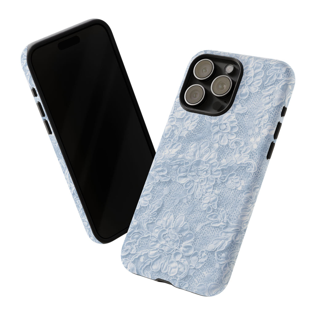 Blue Lace Phone Case