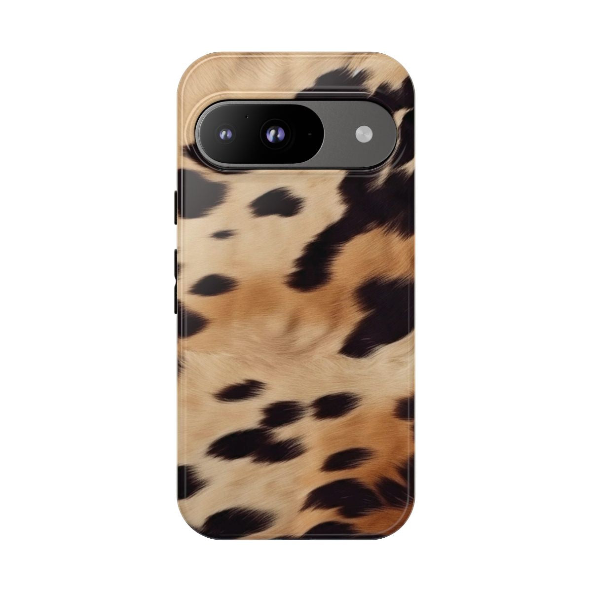 Tan Cow Print Phone Case
