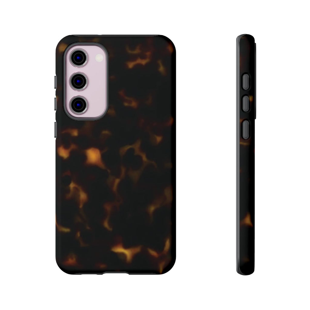 Dark Tortoise Shell Phone Case