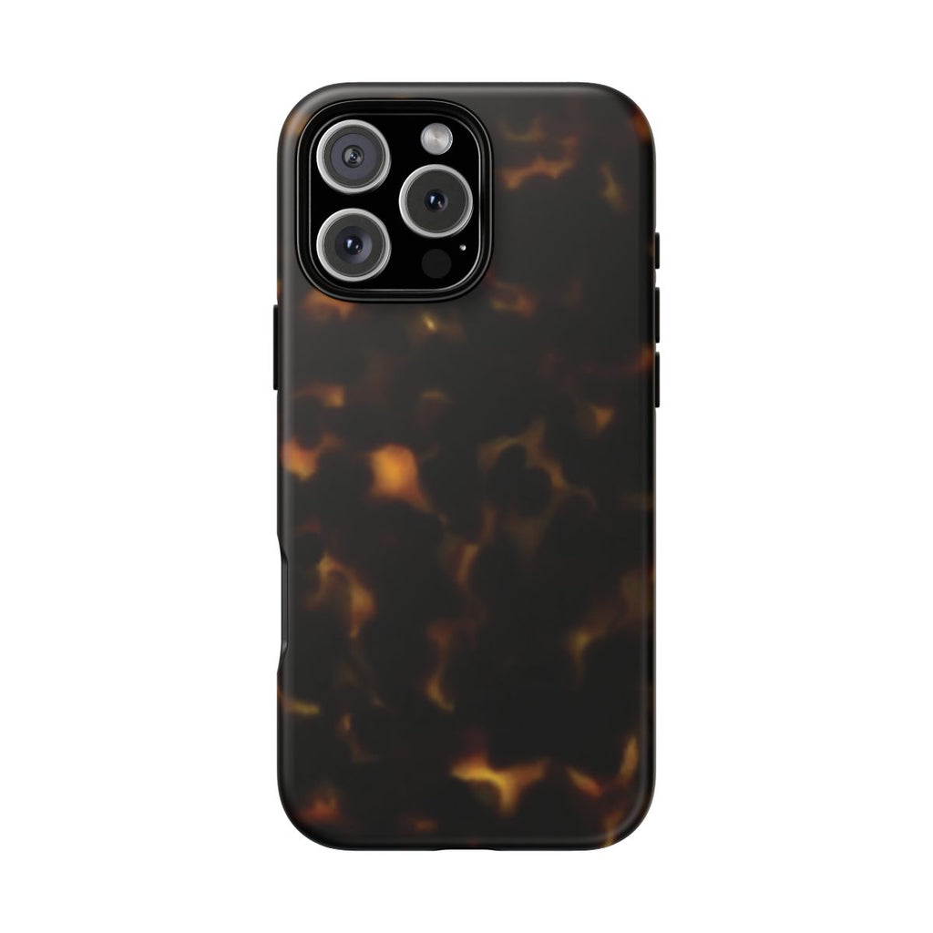 Dark Tortoise Shell Phone Case