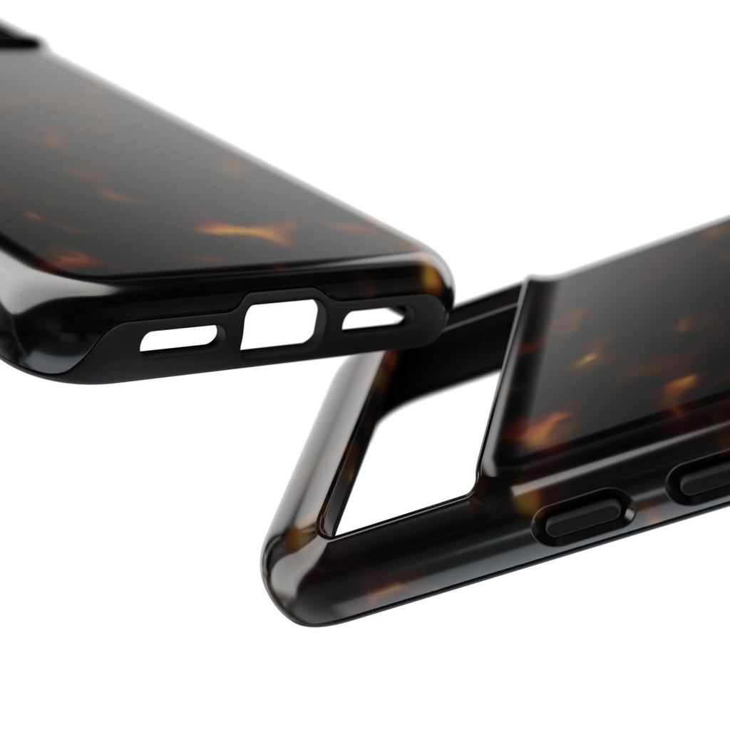 Dark Tortoise Shell Phone Case