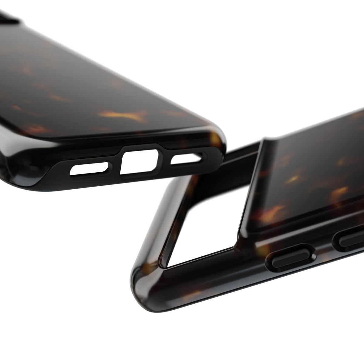 Dark Tortoise Shell Phone Case