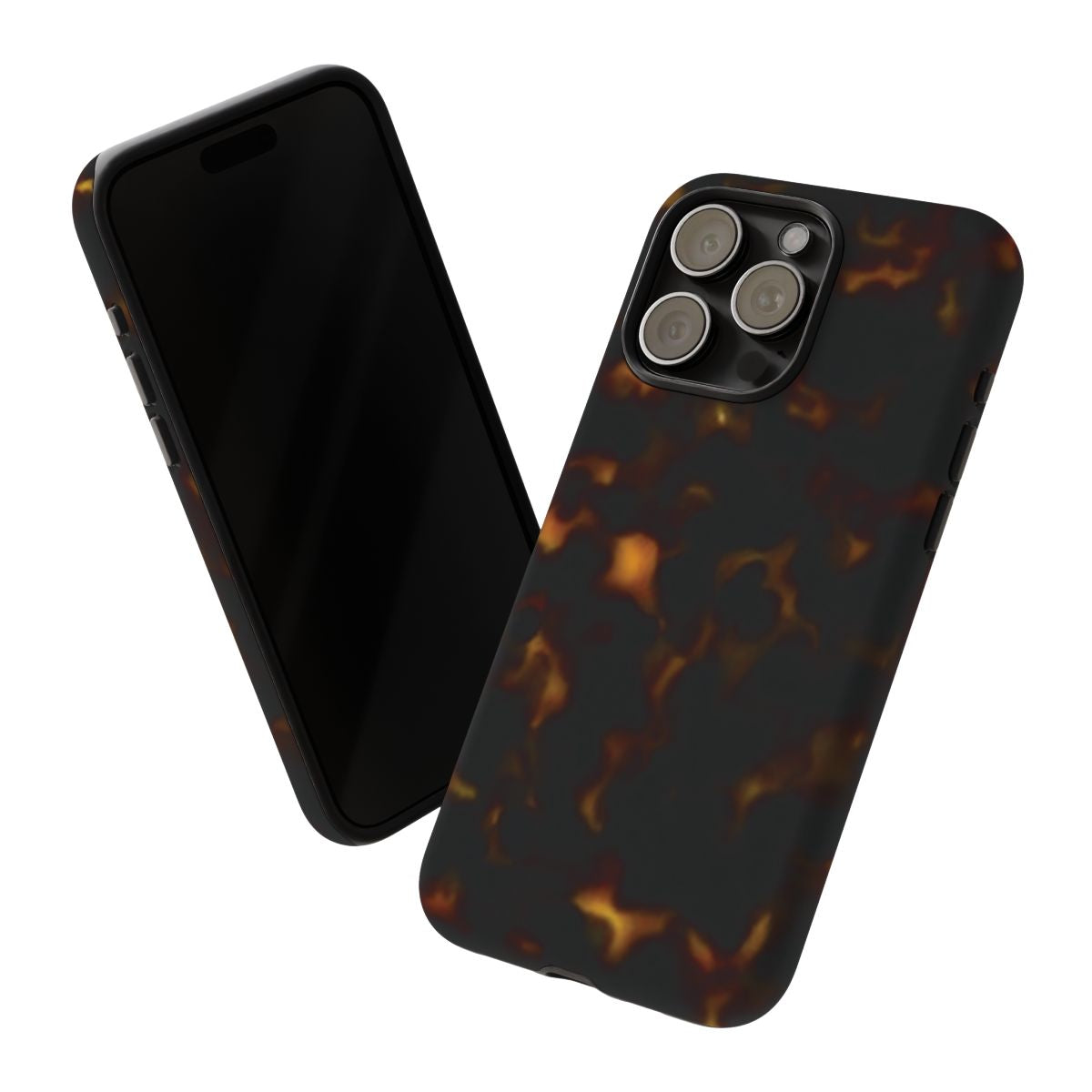Dark Tortoise Shell Phone Case