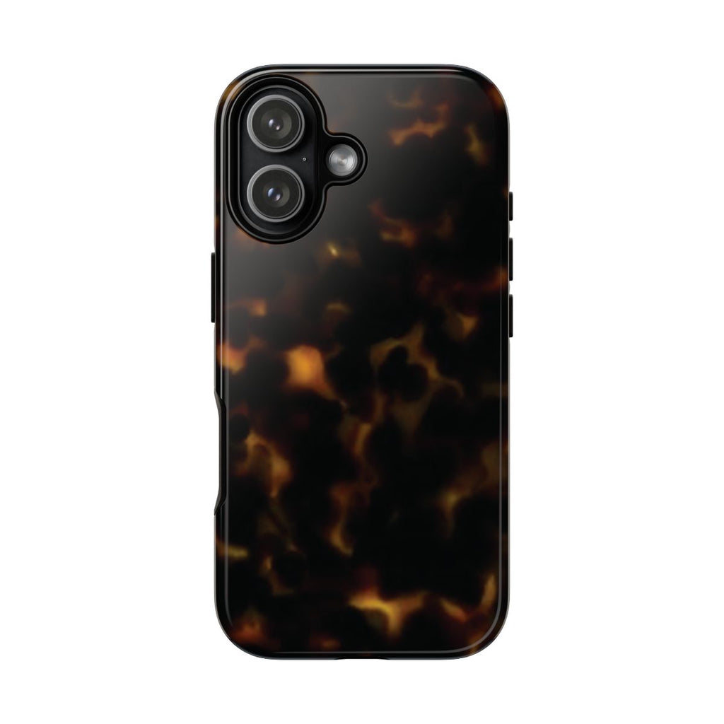 Dark Tortoise Shell Phone Case